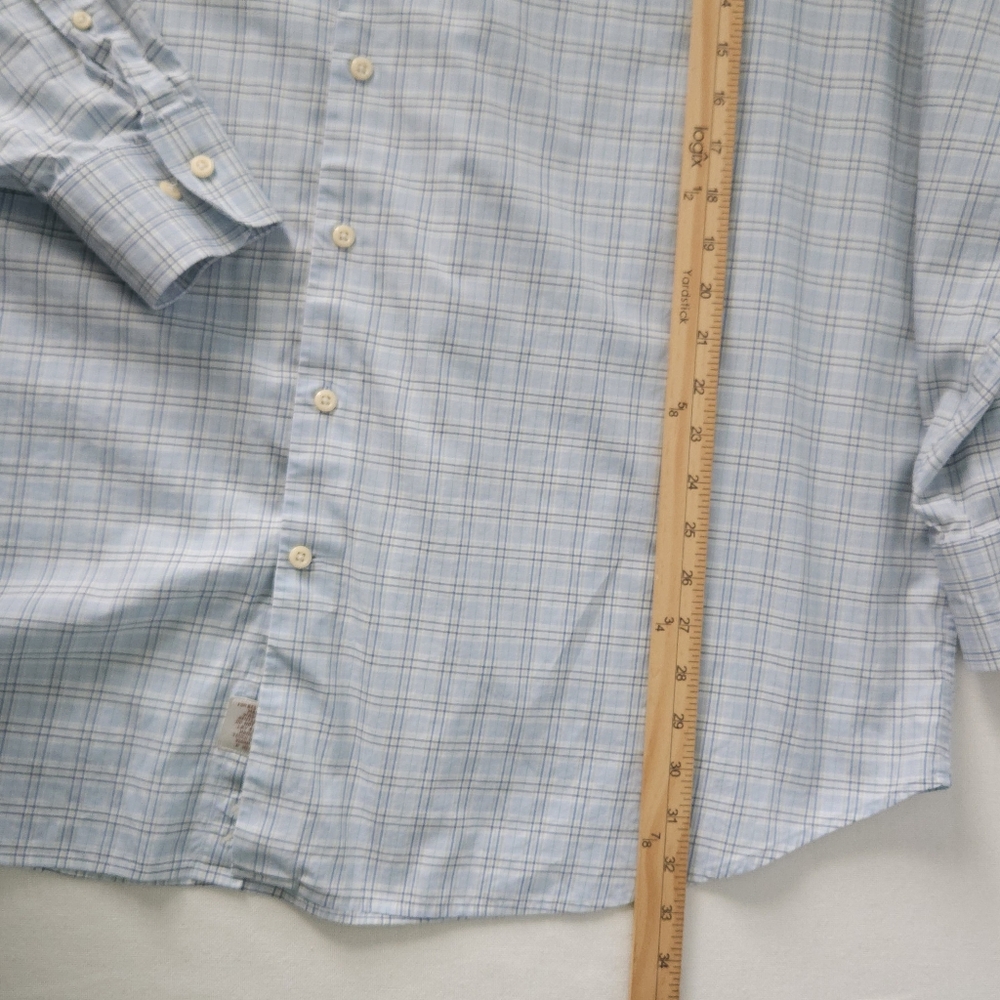 2 Peter Millar Dress Shirts XXL 100% Cotton Plaid Button Down Casual Lot Bundle - Picture 11 of 15